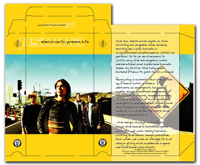 psoma presskit vhs sleeve