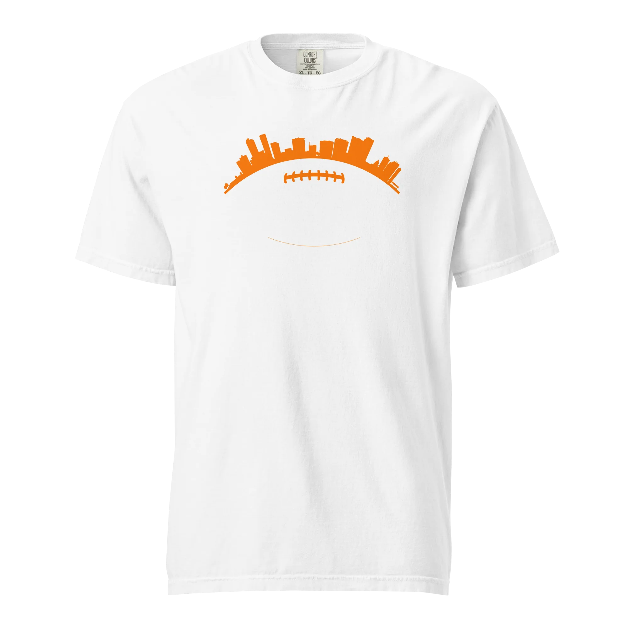 Denver Football City Unisex garment-dyed heavyweight t-shirt